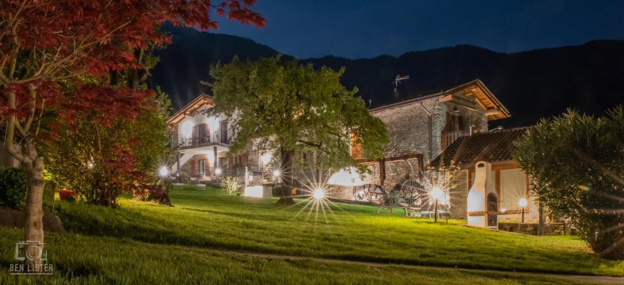 La Roggia - Lake Como Heritage Home In Molino Maufet Watermill - Patio On The Garden Colico Buitenkant foto